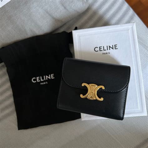 small triomphe wallet celine|celine triomphe dresses.